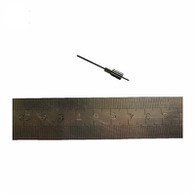 m0,2 Ultra-Väikese mooduli sihverhammasrattaga võll