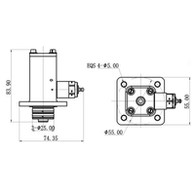 6 mm õhu laadimisklapp (väljas{1}}tüüp)